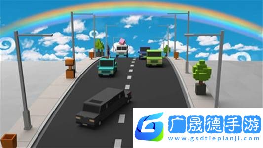 瘋狂的汽車道路