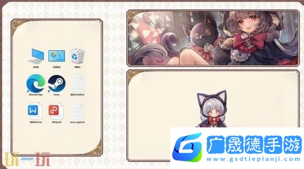 掛機向桌寵游戲《桌面小貓娘》現(xiàn)已正式發(fā)售