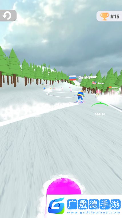 滑雪者行動